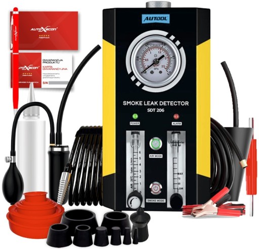 AUTOOL SDT 206 ТЕСТЕР УТЕЧЕК ДЫМОГЕНЕРАТОРА