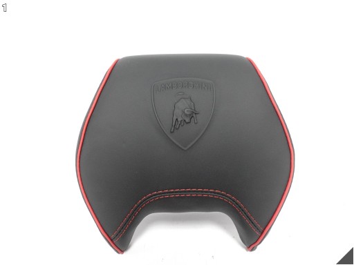 LAMBORGHINI AVENTADOR HURACAN seat rest red NIC leather