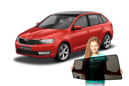 ШТОРЫ НА МАГНИТАХ SKODA RAPID SPACEBACK