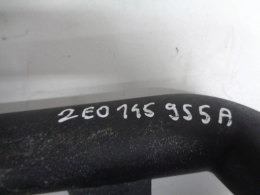 VW CRAFTER hose pipe of the intercooler 2.5 TDI BJL