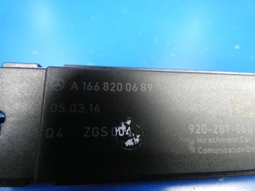 MERCEDES B W246 A W176 CLA W117 amplifier ANTENY RADIA