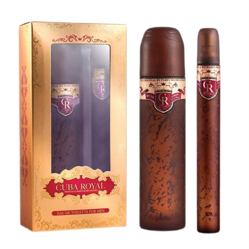 cuba cuba royal woda toaletowa 100 ml   zestaw  