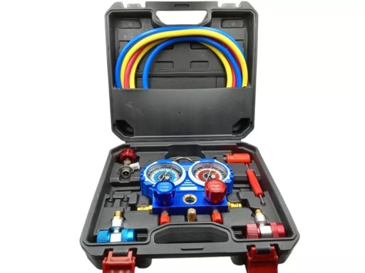 МАНОМЕТР, ТЕСТЕР УТЕЧЕК, НАПОЛНИТЕЛЬ КОНДИЦИОНЕРА ВОЗДУХА