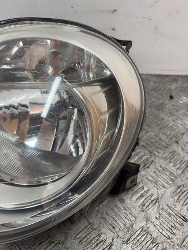 REFLEKTOR light left FIAT 500 07