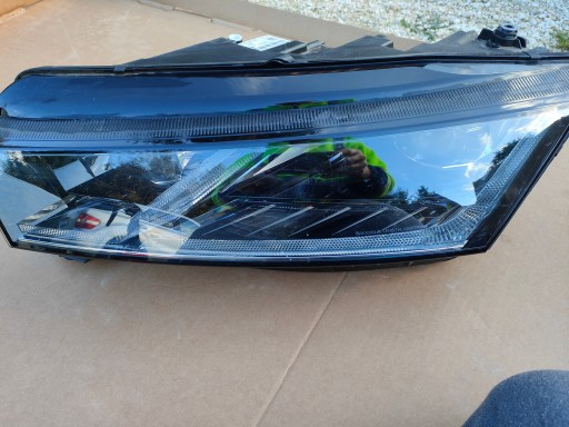 SKODA OCTAVIA IV light damaged CRYSTAL FULL LED left front 5E4941015B