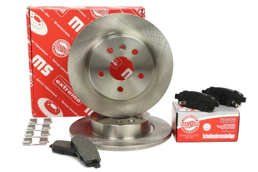 Диски колодки задние CHEVROLET CRUZE OPEL ASTRA MOKKA