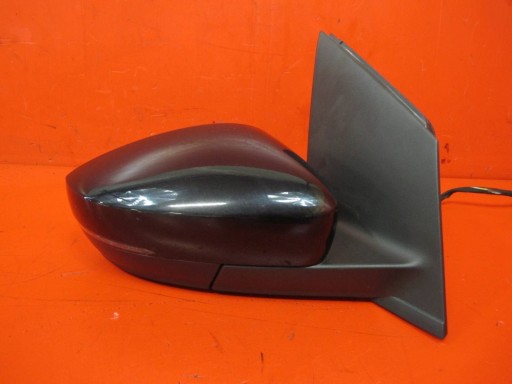 VOLKSWAGEN VW POLO 5 V 6R 6C 09-17 black, mirror right 5D LC9X 6-PIN EU