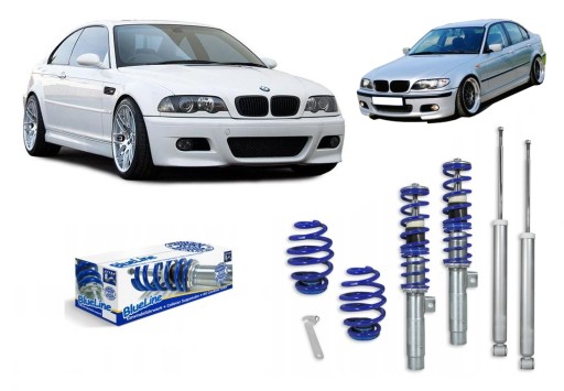 JO741015 - Продетая нитку подвеска BMW E46 JOM BLUE Line