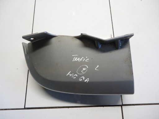 RENAULT TRAFIC III OPEL VIVARO corner upper left rear part SREBRNY 903903330R