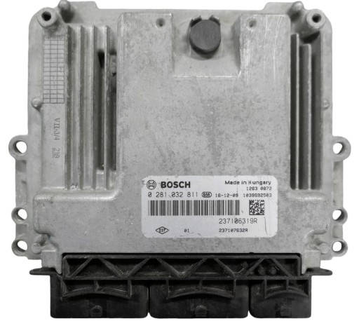 Dacia duster 1.5.dci контролер 0281032811 237106319r + програмування