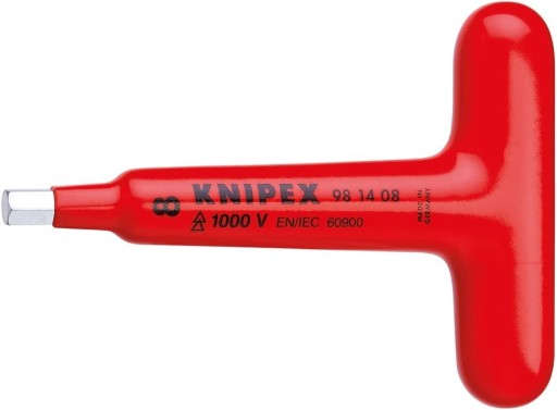 Шлицева викрутка Knipex з ручкою