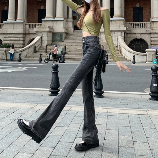 Slim Fit High Stretch Jeans 2023 Spring New Chic K za 973 K Allegro