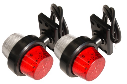 2588 - ГАБАРИТНИЙ ЛІХТАР ПРИЧЕПА TIR LEDA 12 / 24V