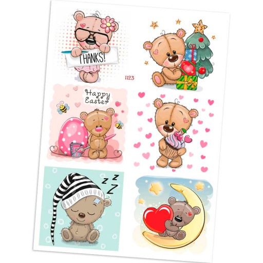 Класичні наклейки 5 1 шт.