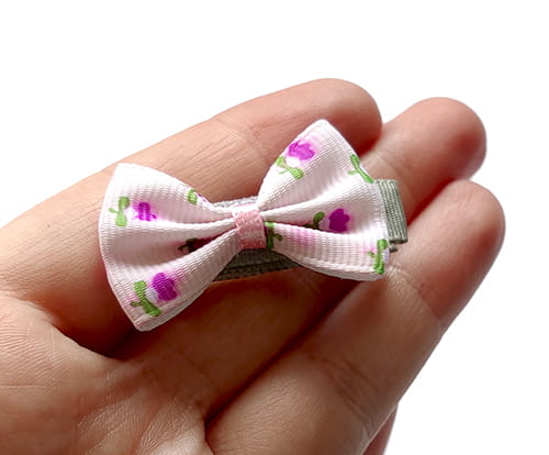 Шпилька бантик для дитини своїми руками