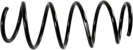 993 654 - Ресора підвіски sachs mercedes