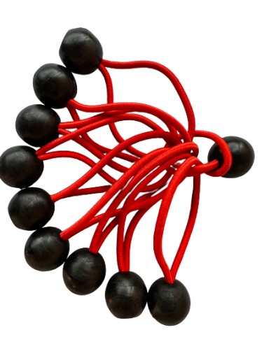 Резинки кріплення 20см з кулькою, для брезенту, наметів