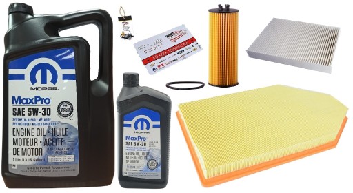 MOPAR 5W30 + ФИЛЬТРЫ CHRYSLER 300 3.6 11-12