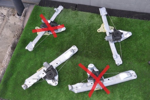 807217664R 807201952R - Двері склопідйомник передній задній правий лівий dacia renault duster ii