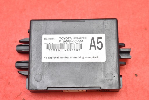 control unit module IMMO 89784-02100 TOYOTA COROLLA E21 1.5 VVT-and 125 KM 19-21