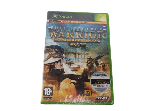 Gra Full Spectrum Warrior Ten Hammers Microsoft Xbox (ita) nowa w folii