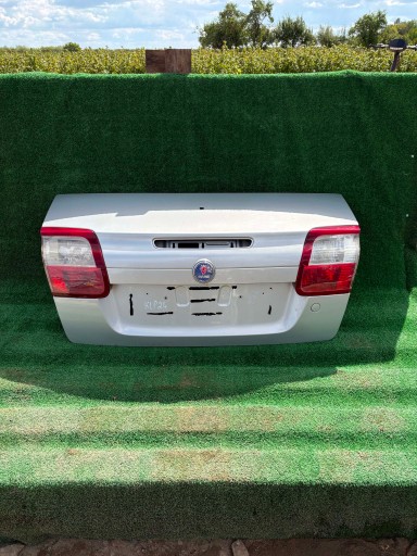 trunk door boot rear part rear Cabrio Kabriolet SAAB 9-3 II 93 colour 268 srebrna
