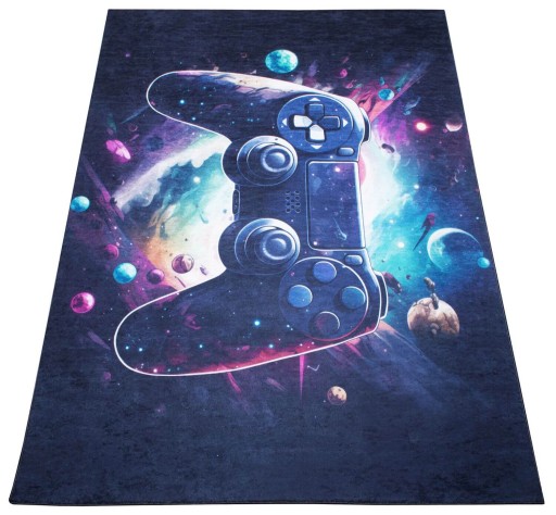 GAMER SZŐNYEG IFJÚSÁGI FOTEL ALÁ CSÚSZÁSGÁTLÓ MODERN 60X100