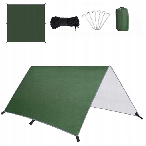 БРЕЗЕНТ БРЕЗЕНТ ДЛЯ ЛЕГКОГО ПОРТАТИВНОГО КЕМПІНГУ