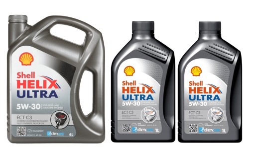 Моторна олива Shell Helix Ultra ECT C3 6L 5W-30