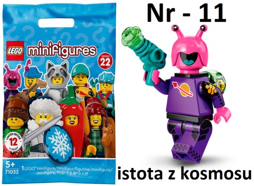 LEGO 71032 MINIFIGURES ISTOTA Z KOSMOSU NR 11 (5702017154756