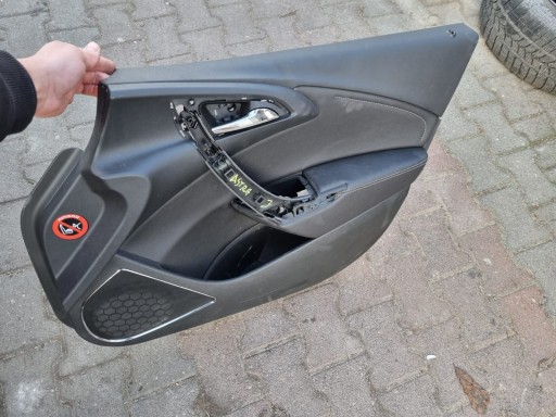 13321404 - Astra J IV оббивка права передня шкіра бекон