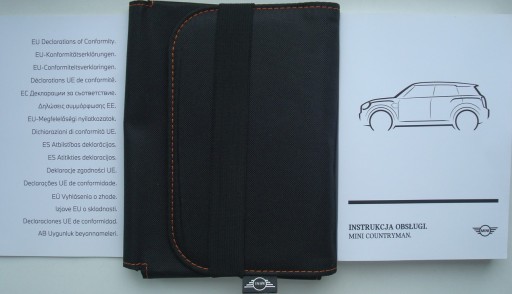 MINI COUNTRYMAN II 2020-2023 Руководство пользователя на польском языке MINI 2022 + ЧЕХОЛ