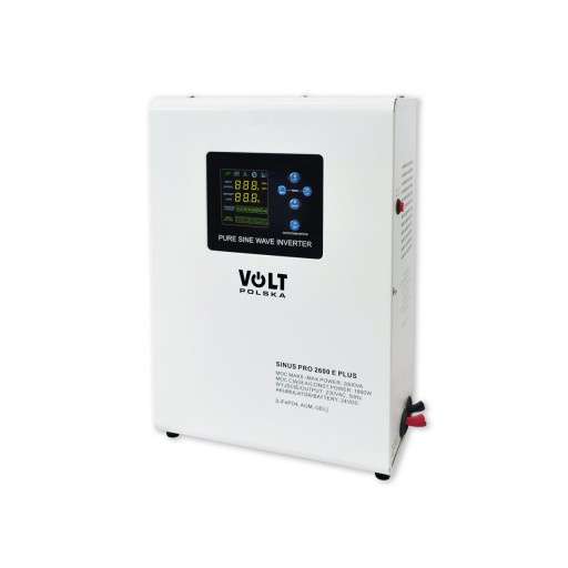 Ups volt polska sinus pro 2600e plus 24 в с постоянной фазой agm gel lifepo4 печь