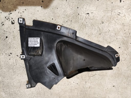 BMW 3 F30 F31 cover lower mudguard of a bumper left 7260739 51717260739