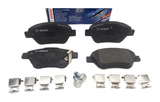 0 986 - ГАЛЬМІВНІ КОЛОДКИ ОСІ ПЕРЕДНІ BOSCH OPEL ADAM CORSA D