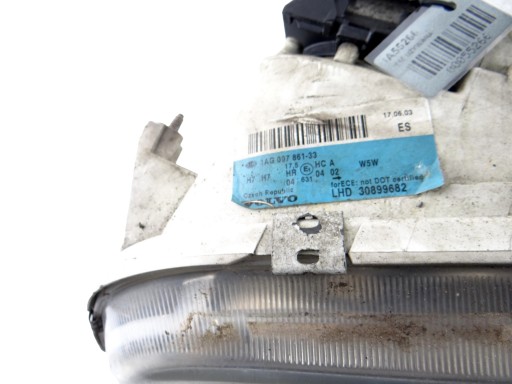 REFLEKTOR left front VOLVO S40 1AG007861-33