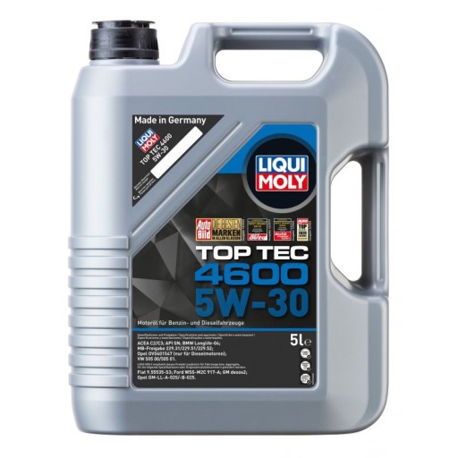 МАСЛО 5W-30 TOP TEC 4600 5л + ПРИСАДКА 1971 г.