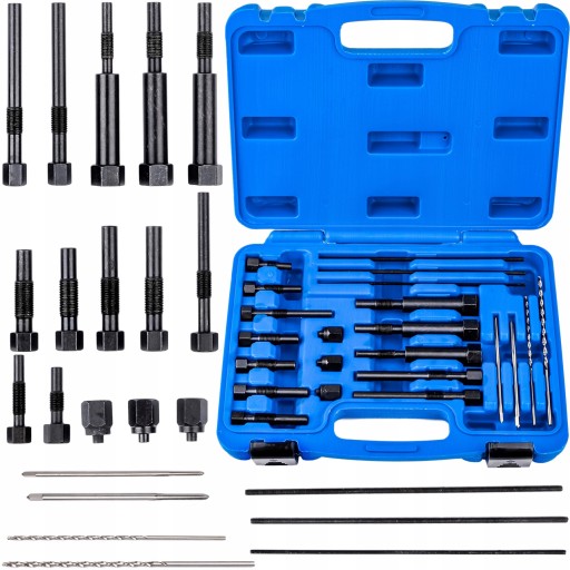 КОМПЛЕКТ ДЛЯ ИЗВЛЕЧЕНИЯ И РАЗБОРКИ ОБОРУДОВАННЫХ НИТИ СВЕЧ НА ЗАПАЛ 22 EL