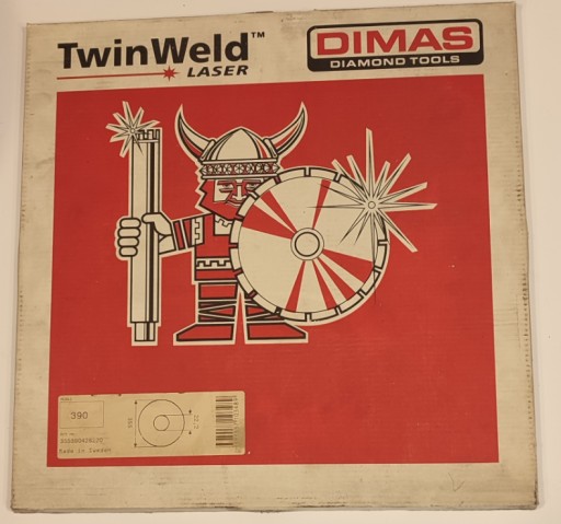 Алмазний диск Dimas Twin Weld Laser 355x22. 2