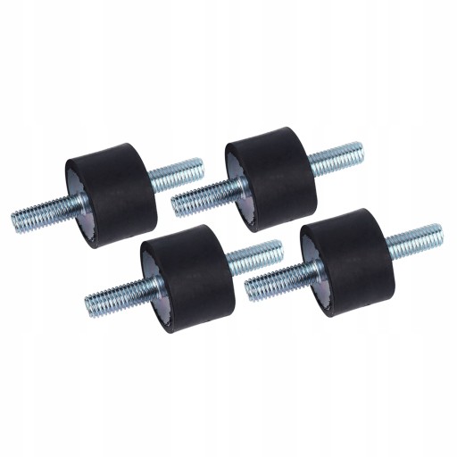 4 гумові антивібраційні амортизатори