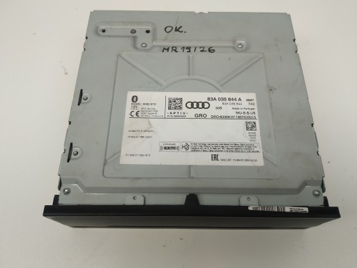 Audi Q3 A4 A6 A5 83A035844A radio czytnik Navigation jednostka multimedialna