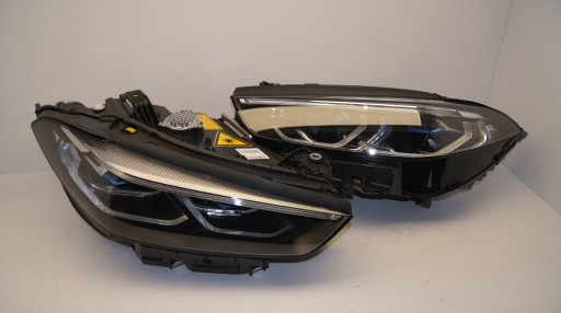 5A41015, 5A41016 - Bmw 8 m8 g14 g15 g16 нові лампи лазерні срібні оригінальні в комплекті