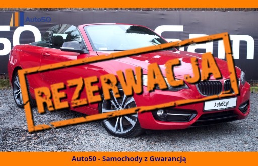 BMW Seria 2 F22-F23-F45-F46 Cabrio 230i 252KM 2017