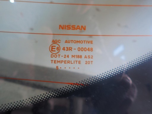 FENSTER heckklappe NISSAN QASHQAI J11 II 2014