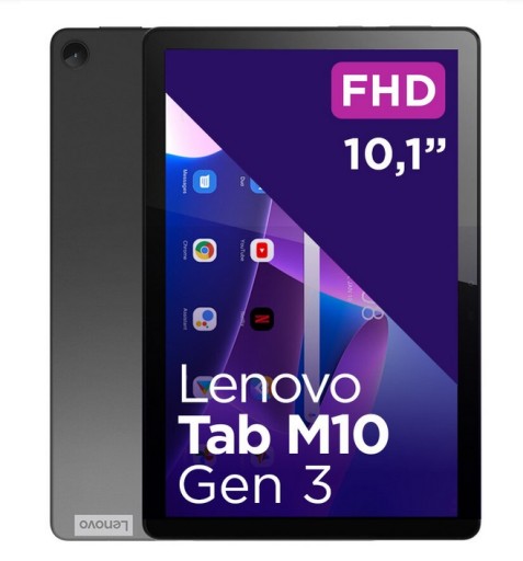 Lenovo Tab M10 64 GB – Storm Grey (3. generácia) 4 GB RAM/ 8 x jadro