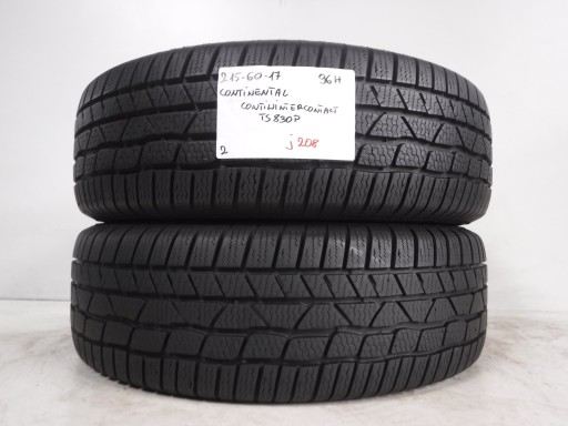 CONTINENTAL TS830P ЗИМНИЕ ШИНЫ 215/60/17 96H