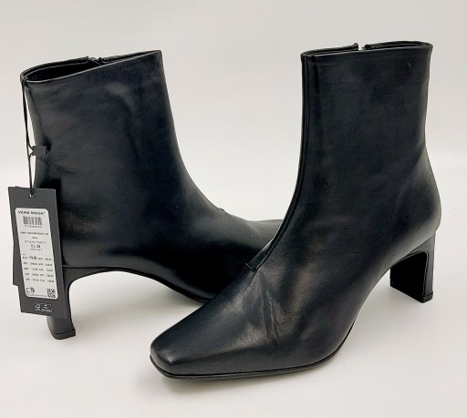 Kožené členkové čižmy Vero Moda VMMY BOOT VIP VEĽ.38 VE33L