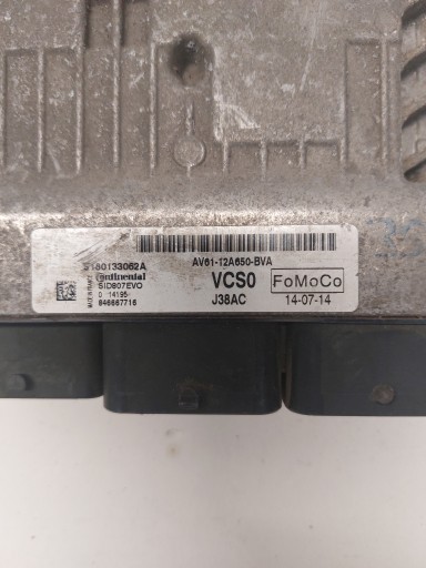 Bedienteil DES MOTORS FORD C-MAX MK2 FOCUS MK3 1.6 TDCI AV61-12A650-BVA