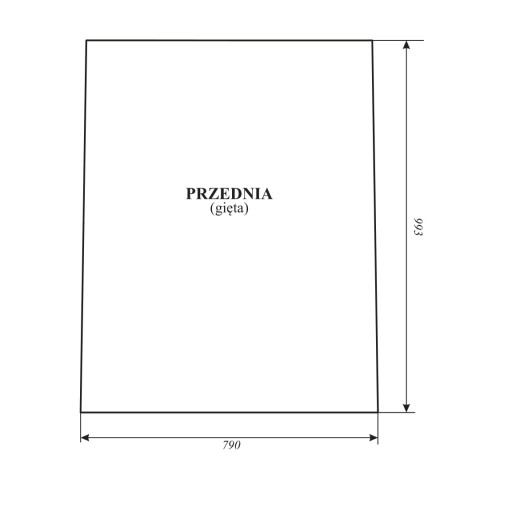 Ветровое стекло Manitou MLT, MHT, MT, MVT 225228