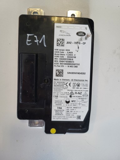 J8A2-70718-CP - Телематичний модуль jaguar land rover
